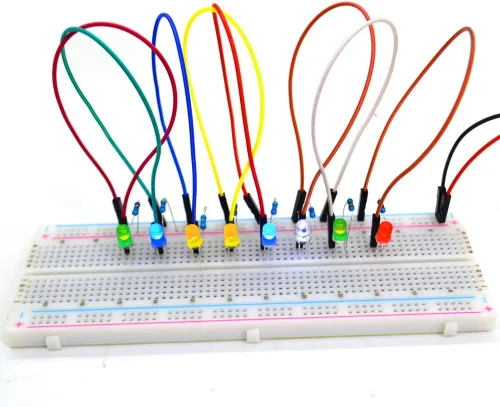 Miniatura 3 de Kit surtido de diodos emisores de luz LED de 500 piezas de 0.197 in para circuito de PCB de bricolaje Bajo voltaje, diodo difuso, para circuito