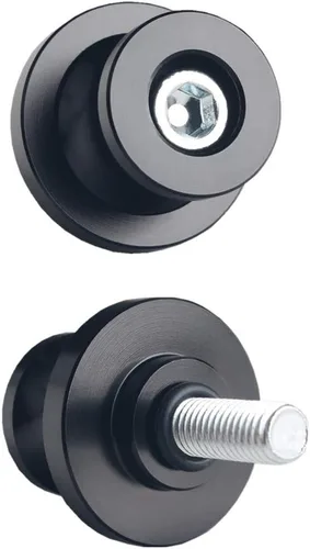 Miniatura 2 de JGR Negro M8X1.25 Bobinas de brazo basculante de 8 mm para motocicleta CNC, soporte para Ducati Triumph Kawasaki BMW Suzuki Honda