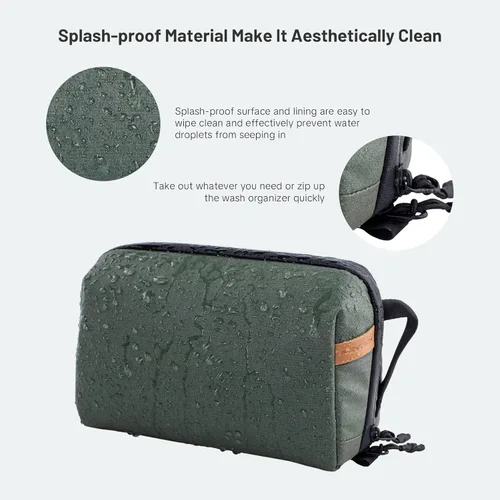 Miniatura 4 de PGYTECH Travel Toiletry Bag for Men & Women, Hanging Compact Pouch, Waterproof Dopp Kit for Traveling, Shaving Bag Makeup Bag Organizer for
