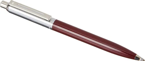 Miniatura 16 de Sheaffer Sentinel Bolígrafo Negro de Punta de Bola con Ribete Cromado