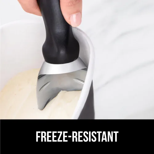 Miniatura 5 de GORILLA GRIP Cuchara para helado resistente sin BPA, mango ergonómico cómodo, cuchara de grado profesional para porciones redondas perfectas