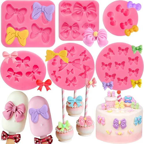 Miniatura 9 de 5 moldes de silicona para números de letras, molde de silicona de hojas de rosa, molde de números del alfabeto para fondant de chocolate, dulces