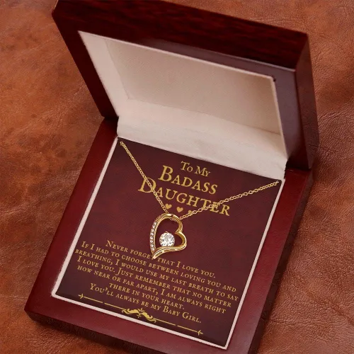 Miniatura 8 de ZILORRA - Collar para hija Regalos para hija de mamá, regalos para hija de papá, collares para hija de mamá, joyería de hija de papá, cumpleaños