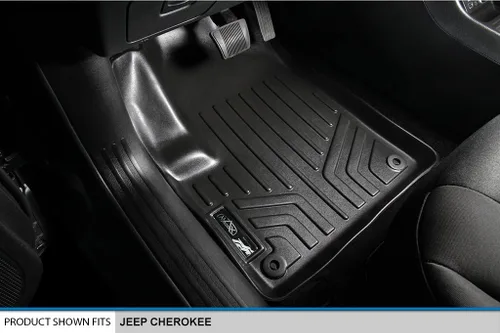 Miniatura 2 de MAXLINER Juego de alfombrillas de primera fila para Jeep Cherokee 2014-2023