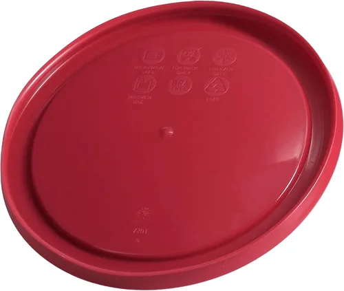 Miniatura 4 de Pyrex 7201-PC Sangria - Tapa de repuesto de plástico para almacenamiento de alimentos, color rojo oscuro y burdeos, fabricada en los Estados Unidos