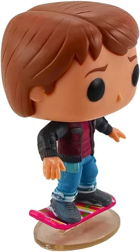 Miniatura 4 de Funko POP Movies Volver al futuro 2 Figura de vinilo exclusiva de Marty McFly en Hoverboard