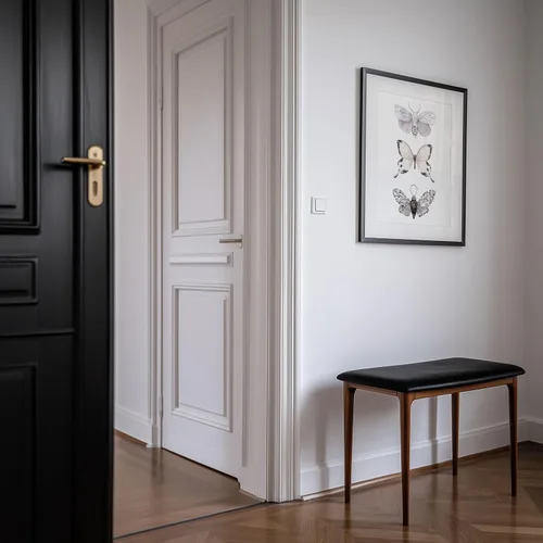 Miniatura 8 de Arte de pared de mariposas - Decoración de mariposas blancas y negras - Impresión artística de acuarela - 11 x 14 - Póster sin marco Negro & blanco