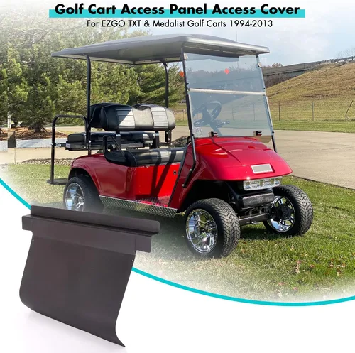 Miniatura 7 de 10L0L Cubierta del panel de acceso del carrito de golf para EZGO TXT & Medalist 1994-2013, reemplazo de la cubierta de acceso del motor trasero