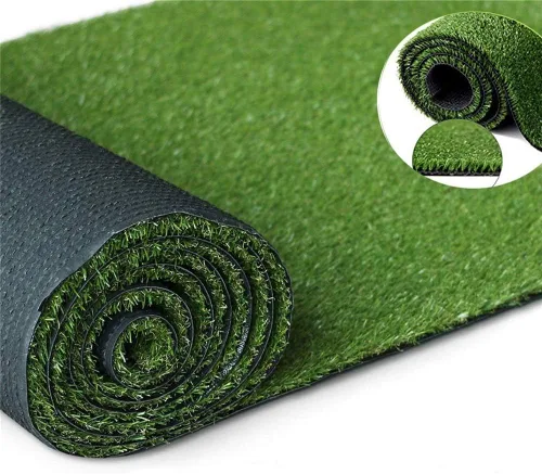 Alfombra de césped artificial, césped artificial realista para interior y exterior, decoración de jardín, balcón, paisaje, césped sintético,
