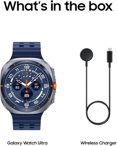 Miniatura 11 de Samsung Galaxy Watch Ultra (2025) 47mm LTE Smartwatch, Carcasa de Titanio, Entrenamiento Avanzado del Sueño, Entrenador de Carrera, Puntaje