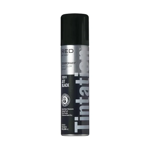 Miniatura 11 de Red by Kiss Tintation Spray de color temporal para el cabello, cobertura instantánea de retoque de raíces grises, resistente al agua y a las marrón
