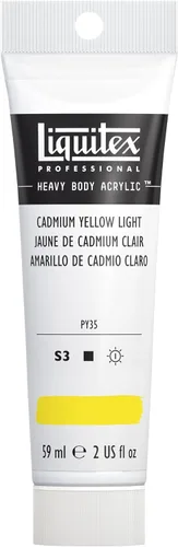 Miniatura 131 de Liquitex Pintura Acrílica Profesional de Cuerpo Pesado, Tubo de 2 oz (59ml), Rojo Fluorescente