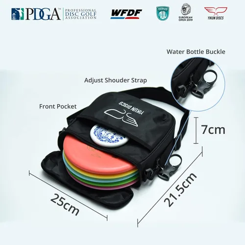 Miniatura 4 de Yikun Disc Golf Starter Set con mini bolsa de marcador – 5.82-6.00 oz juego al aire libre kit de juegos para principiantes