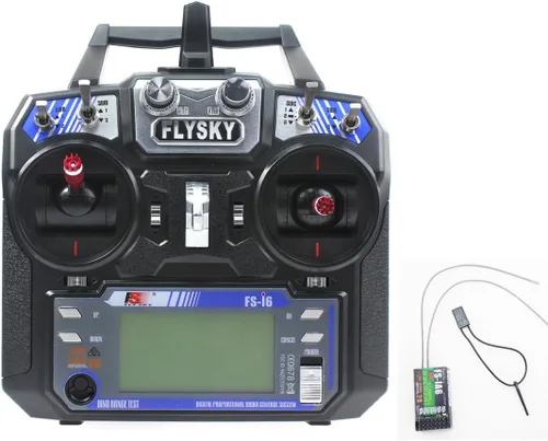 Flysky FS-i6 6CH 2.4G AFHDS RC transmisor control remoto con receptor IA6 para DIY RC Drone
