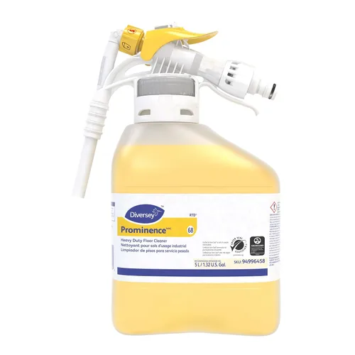 Miniatura 8 de Diversey Prominence HD Limpiador de suelos, AccuMix, 32 onzas Elimina suelos y aceites, acción emulsionante rápida, secado sin película,