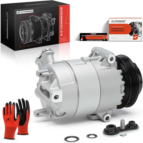 Miniatura 10 de A-Premium Compresor de Aire Acondicionado AC con Embrague Compatible con Chevrolet Equinox 2016-2017, Impala 2014-2015, Malibu 2013-2016, GMC