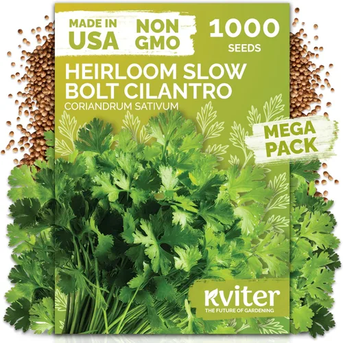 Miniatura 20 de KVITER 1000 semillas de quinua de cordero (Chenopodium Album) - Hierbas comestibles autóctonas, ideales para jardines de hierbas orgánicas