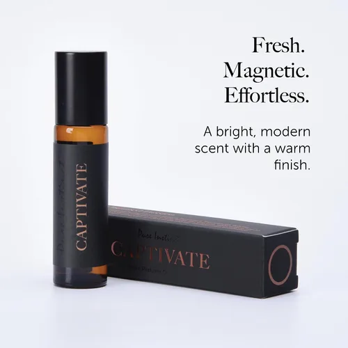 Miniatura 5 de Pure Instinct CAPTIVATE The Original - Perfume de aceite esencial con infusión de feromonas, colección para hombre, listo para la TSA