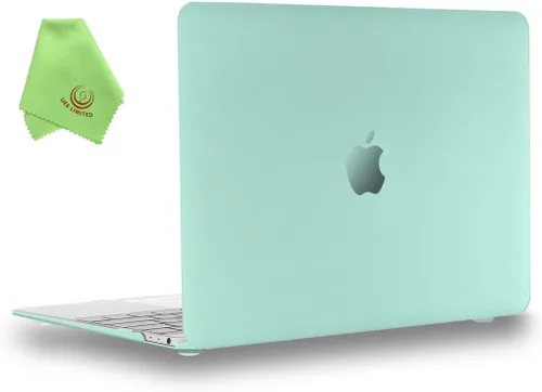 Miniatura 15 de Carcasa para MacBook Air de 13 pulgadas, UESWILL, carcasa rígida mate de tacto suave para MacBook Air de 13 pulgadas (Modelo A1466 / A1369) de Negro