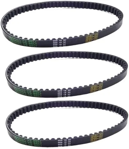 Replacement parts 669 18 30 CVT Drive Belt for GY6 49cc 50cc 80cc Engine Moped(3pcs)
