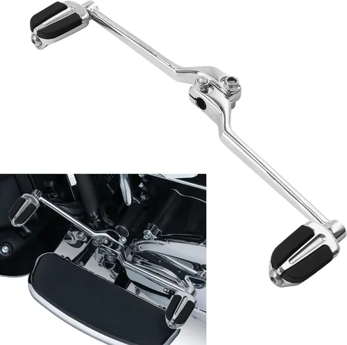 Miniatura 10 de TCMT Pedal de palanca de cambios de talón delantero izquierdo para Harley Touring Road King Road Street Electra Glide 1988-2025 FL Softail 1986-2017