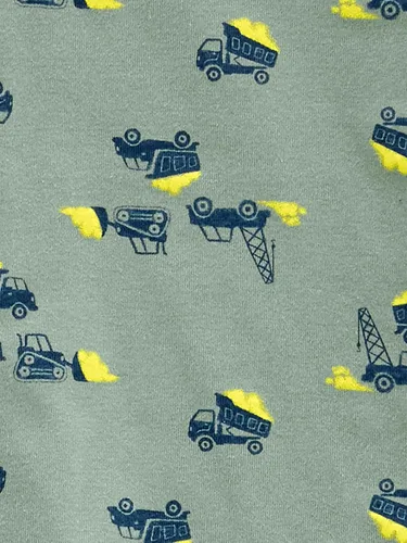 Miniatura 4 de Simple Joys by Carter's - Pijama de algodón con pies ajustada para niños pequeños y bebés, paquete de 3