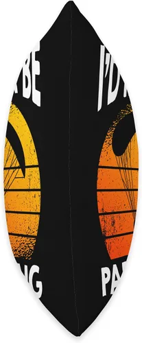 Miniatura 2 de Funny Paragliding Equipment Paragliding Gifts I'd Rather Be - Almohada de parapente, 16 x 16 pulgadas, multicolor