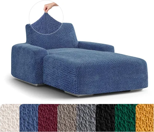 PAULATO BY GA.I.CO. Funda para sillón, sofá, desmontable, para muebles, elástica, de doble vista, hecha en Italia, colección Mille Righe.