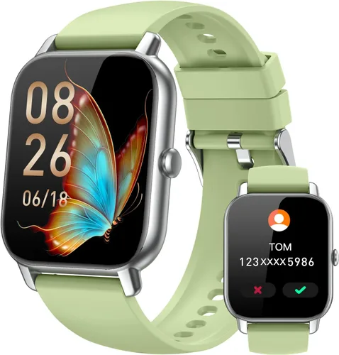 Miniatura 10 de Relojes inteligentes para hombres y mujeres, rastreador de actividad física con contador de actividad/monitor de sueño, reloj inteligente
