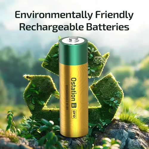 Miniatura 6 de OLIGHT B Pro AA Baterías NiMH recargables, paquete de 8 unidades, 2100 mAh de alta capacidad, voltaje de batería de 1.2 V, ideal para dispositivos