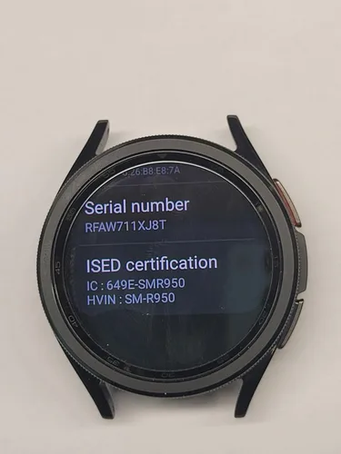 Miniatura 3 de SAMSUNG Galaxy Watch 6 Classic - Reloj inteligente de acero inoxidable de 1.693 in con monitor de fitness, monitor de corazón, sensor BIA