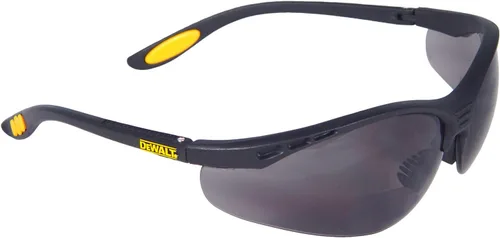 DEWALT DPG59-215D Reinforcer Rx - Lentes de seguridad con lente ahumada 1.5 (paquete de 1 pareador), multicolor, talla única