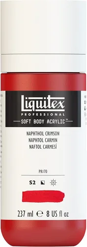 Miniatura 125 de Liquitex Professional Soft Body - Pintura acrílica, botella de 2 onzas (59 ml), blanco titanio Titanio Blanco