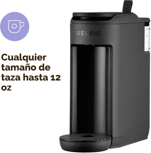 Miniatura 3 de Cafetera Keurig K-Mini Mate de una sola porción – Ultracompacta de 4" de ancho, compatible con tazas de viaje, ideal como regalo navideño para Negro