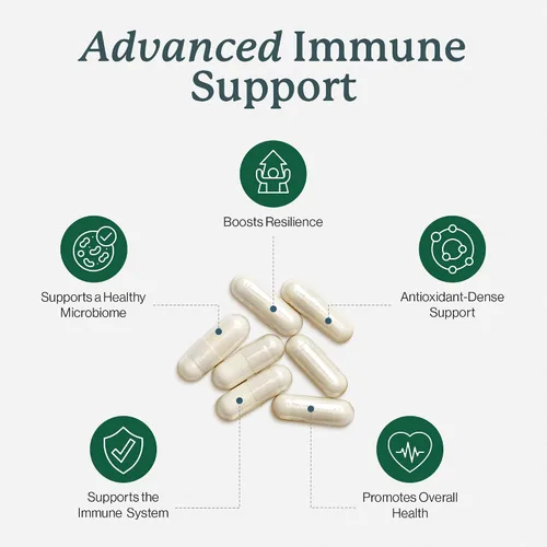 Miniatura 2 de Dr. Fuhrman Suplemento de apoyo inmunológico totalmente natural Vitamina derivada de alimentos integrales para defensa de la inmunidad