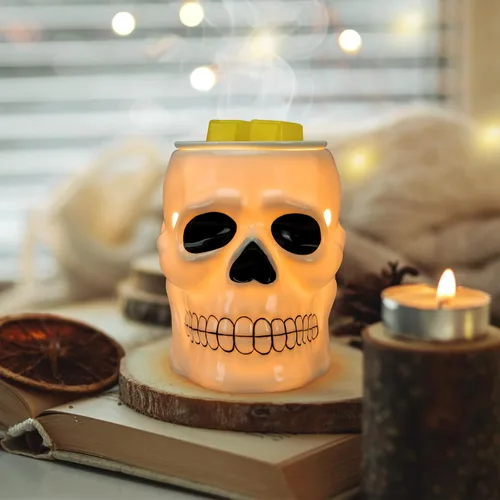 Miniatura 8 de STAR MOON - Calentador de cerámica eléctrico para derretir cera, quemador de cera aromatizante, cubos de cera perfumados, sin llama, sin humo, sin