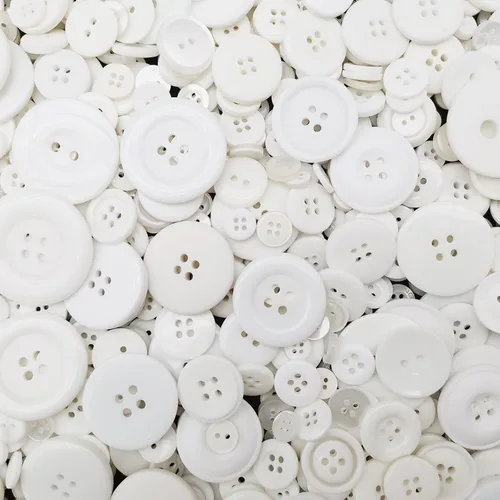 Miniatura 28 de 1600 botones negros de varios tamaños para manualidades, surtido de botones de manualidades mixtos a granel