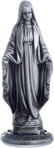 Miniatura 15 de Estatua de la Virgen María, Estatua Católica de la Bendita Madre para Decoración de Coche, Hogar, Oficina, Mesa, Adornos para Salpicadero de Coche