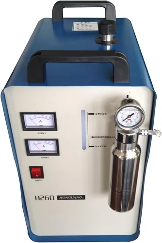 Unbranded US STOCK 800 W 150L Oxígeno Hidrógeno HHO Gas Llama Generador Acrílico Pulidor de Agua Soldador de Llama Pulidor de Llama 110V+2 Antorchas