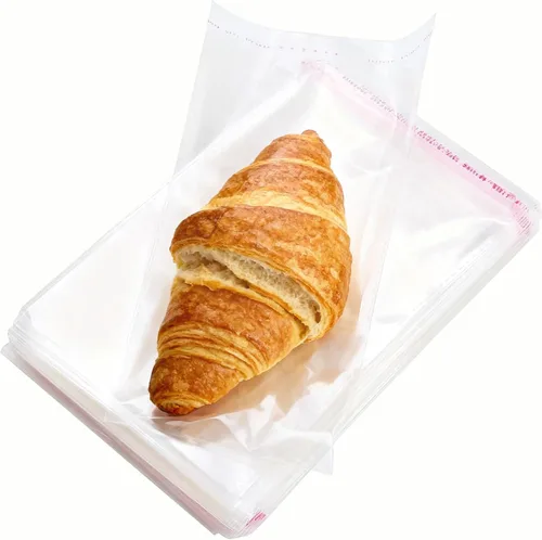 Miniatura 10 de 200 bolsas de celofán transparente de 3 x 5 pulgadas, bolsas de plástico adhesivas resellables para galletas, regalo de dulces 3"x5"-200PCS