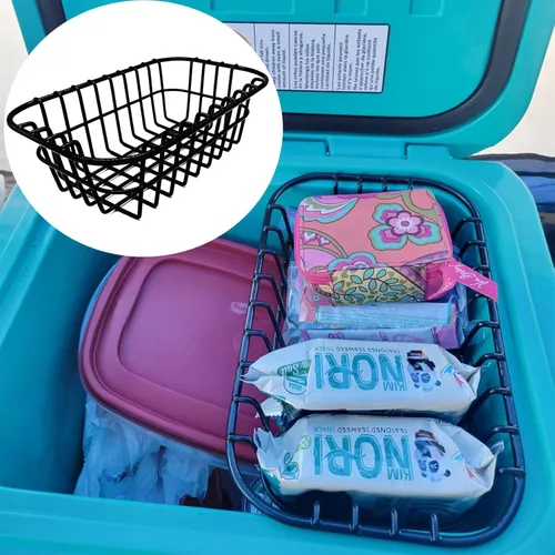Miniatura 8 de Cesta hielera para YETI Roadie 24, mantiene los artículos más pequeños secos y mantiene las mercancías altas, YETI Roadie 24 accesorios, YETI Ice