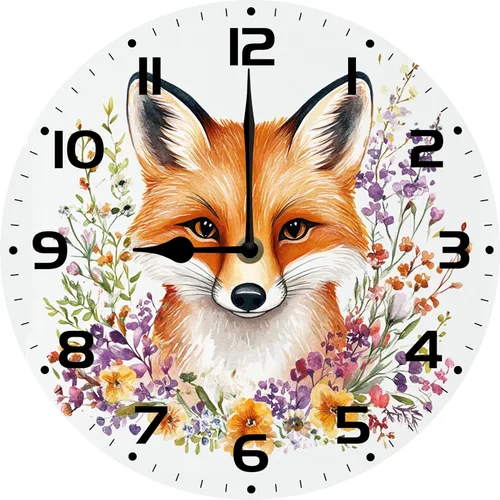 Miniatura 8 de Reloj de pared de chef de cocina divertido de 10 pulgadas, redondo, silencioso, sin tictac, reloj de pared a pilas para dormitorio, cocina, sala