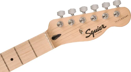 Miniatura 6 de Squire Sonic Telecaster - Guitarra eléctrica, color negro, diapasón de arce