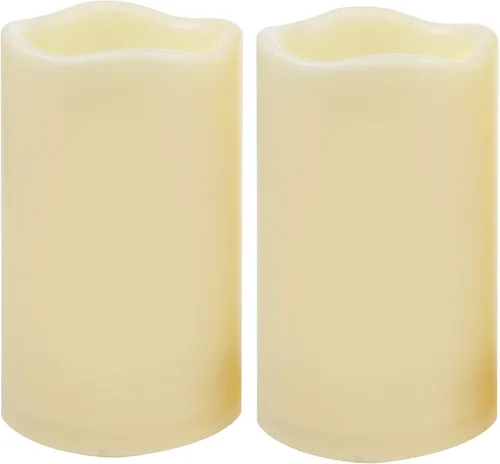 Miniatura 8 de 6 velas de té sin llama de control remoto de 200 horas, velas votivas parpadeantes LED que funcionan con pilas, velas eléctricas con temporizador