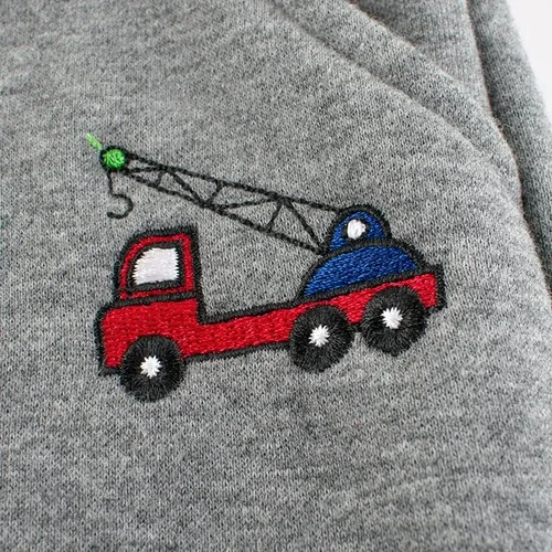 Miniatura 2 de GFQLONG Paquete de 2 pantalones deportivos de dinosaurio de algodón para niños pequeños, pantalones deportivos de dibujos animados para niños