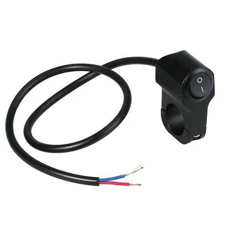 Miniatura 2 de RAYANA Interruptor de manillar de motocicleta de 12 V 7/8 "para 0.866 in (0.906 in) Interruptor de luz de barra de manillar para proyector Faro