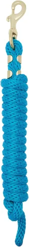 Miniatura 10 de Weaver Equine Performance - Cuerda de plomo de 8 pies con latón chapado en latón 225 broche, agarre suave y cómodo, tachuela de caballo de granero