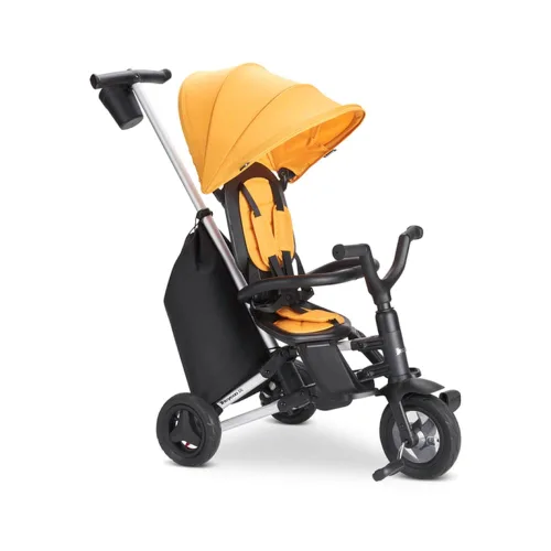 Miniatura 10 de Joovy Tricycoo 4.1 triciclo para niños con 4 etapas con neumático delantero extra ancho, manija para padres extraíble y ajustable, arnés