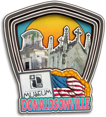 Miniatura 16 de Crowley Louisiana USA America - Imán de madera para nevera, colección de madera 3D, hecho a mano, recuerdos de la ciudad, imán para nevera