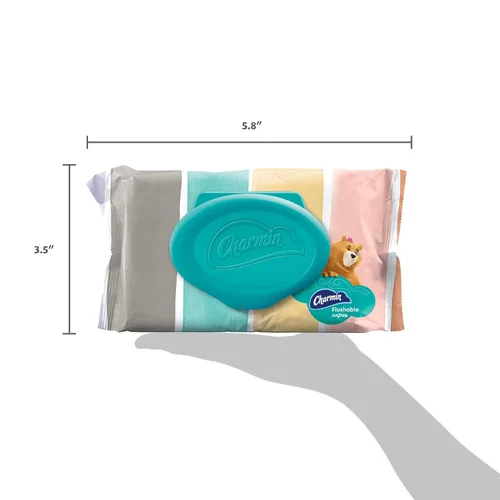 Miniatura 7 de Toallitas desechables Charmin, 40 unidades por paquete